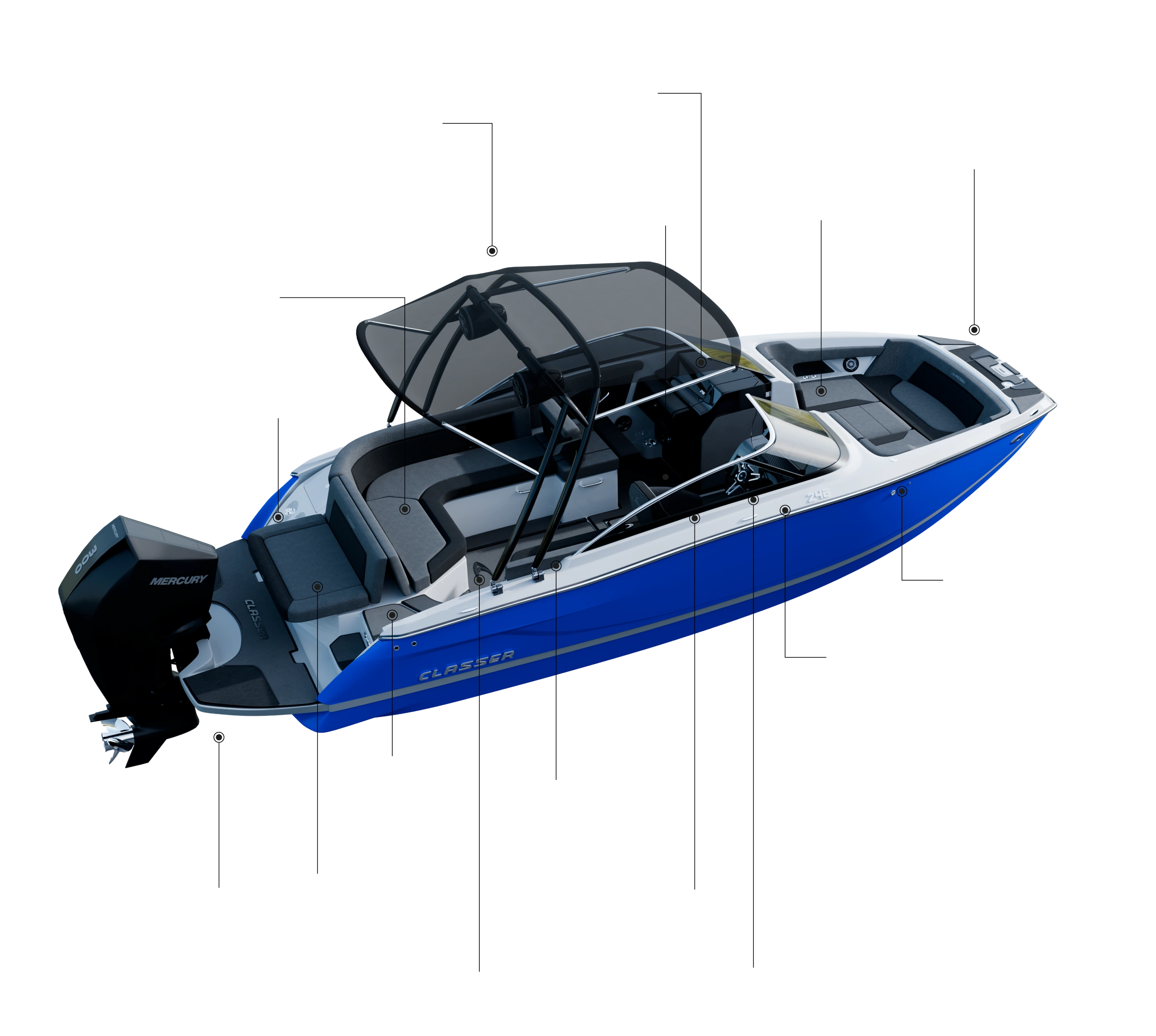 Diagrama técnico Classer 246 OB